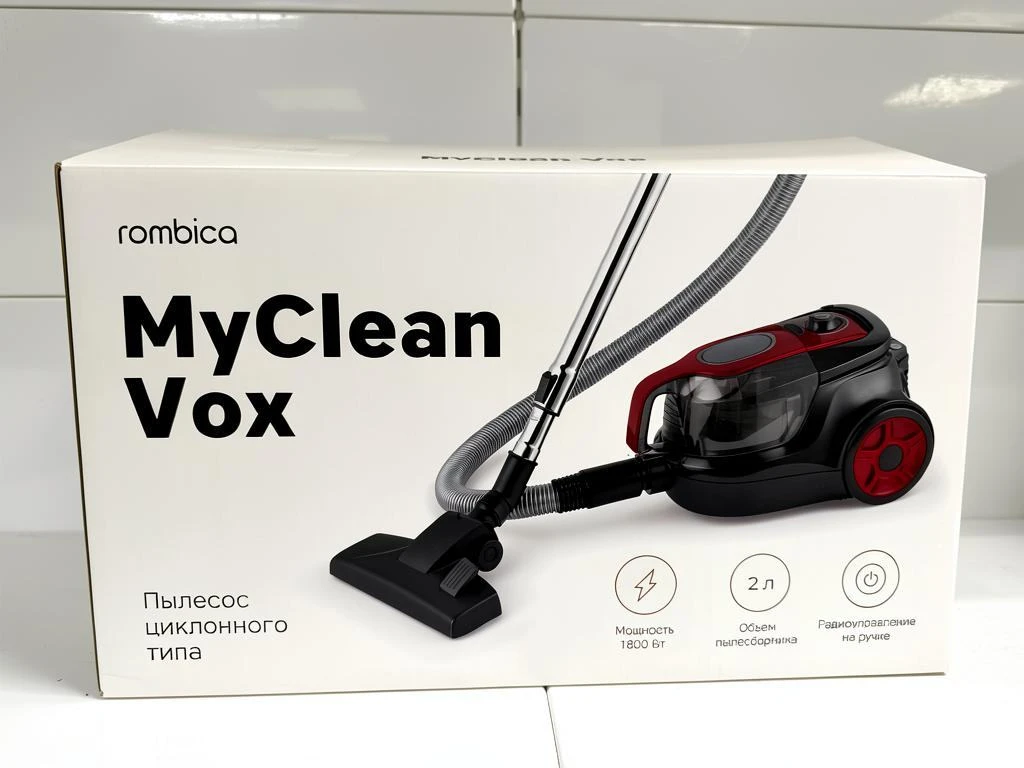 🚀😎 Хватит бороться с пылью — пусть борется пылесос MYCLEAN VOX NBL18D03 ROMBICA !

Цена: 4 900 🤑 