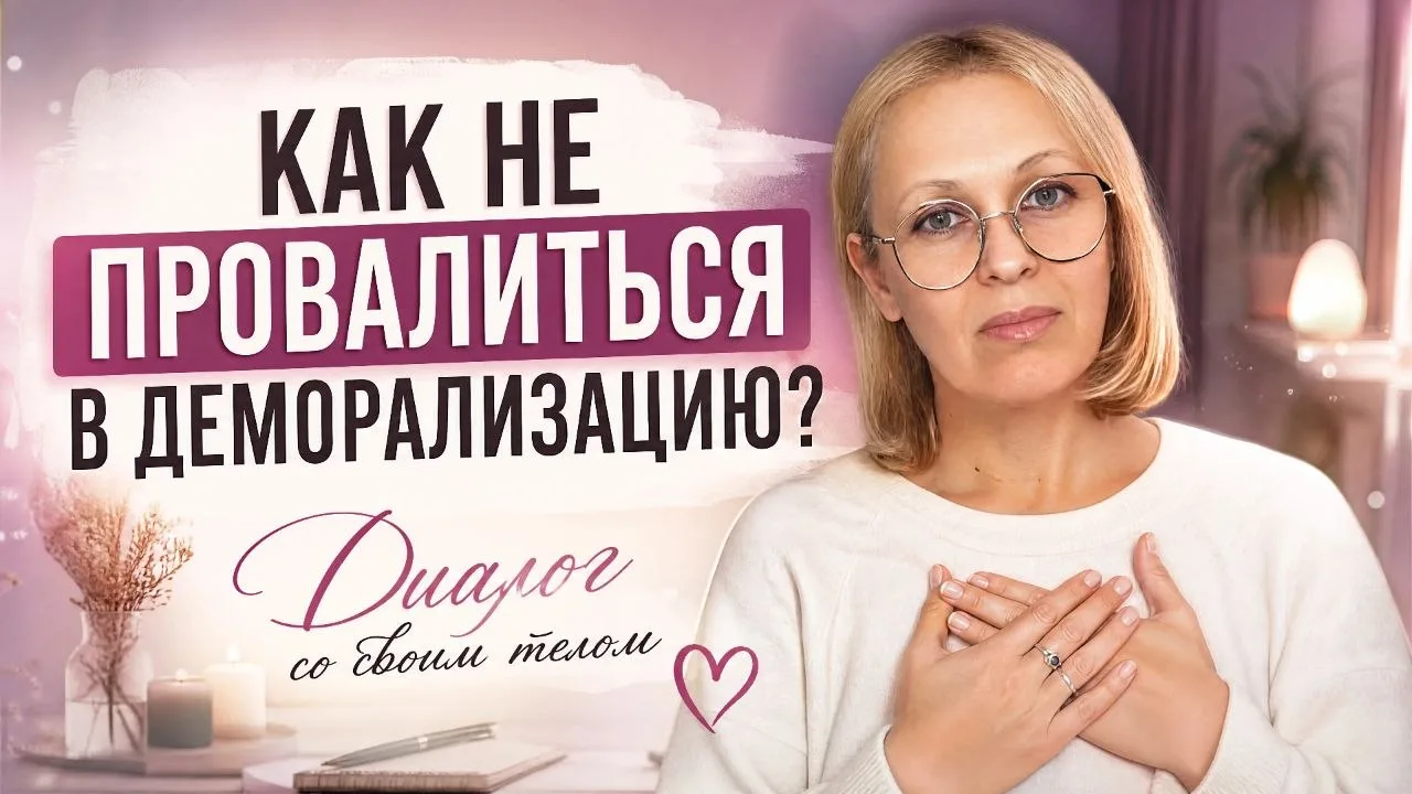 КАК НЕ ПРОВАЛИТЬСЯ В ДЕМОРАЛИЗАЦИЮ?