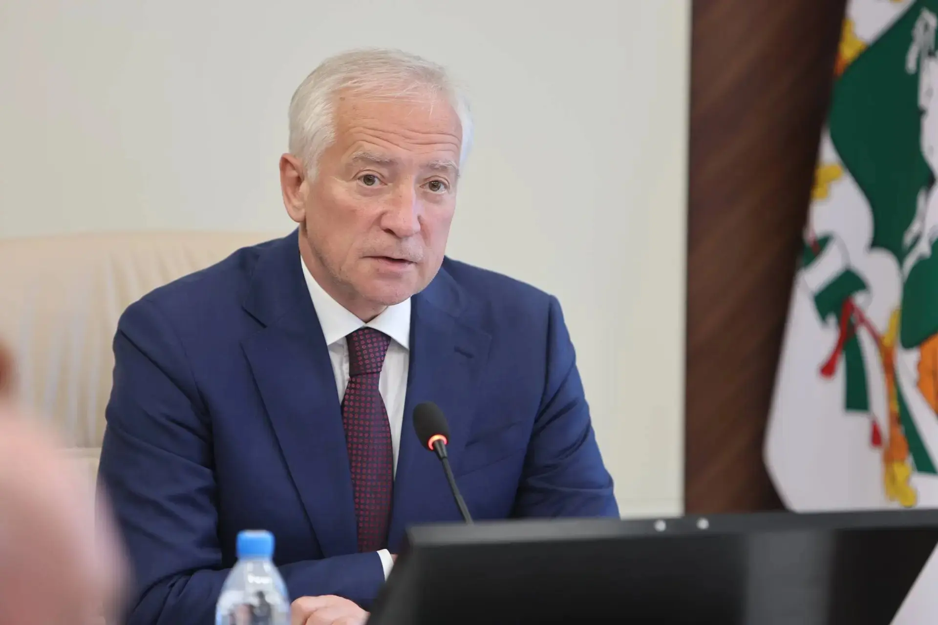 О ситуации с топливом у сельхозпроизводителей сегодня доложил заместитель председателя ...