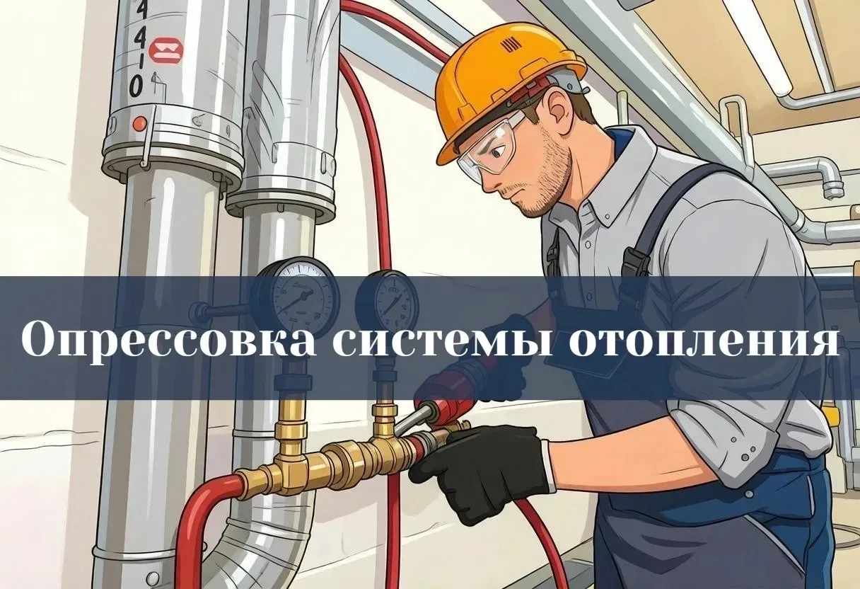 ⚠️ Промывка и опрессовка системы отопления 25 мая 2026 года