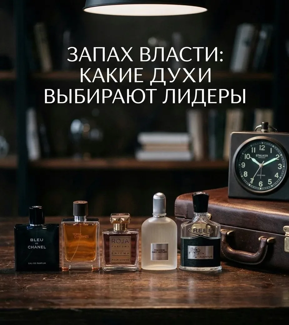 👑 ЗАПАХ ВЛАСТИ: КАКИЕ ДУХИ ВЫБИРАЮТ ЛИДЕРЫ
