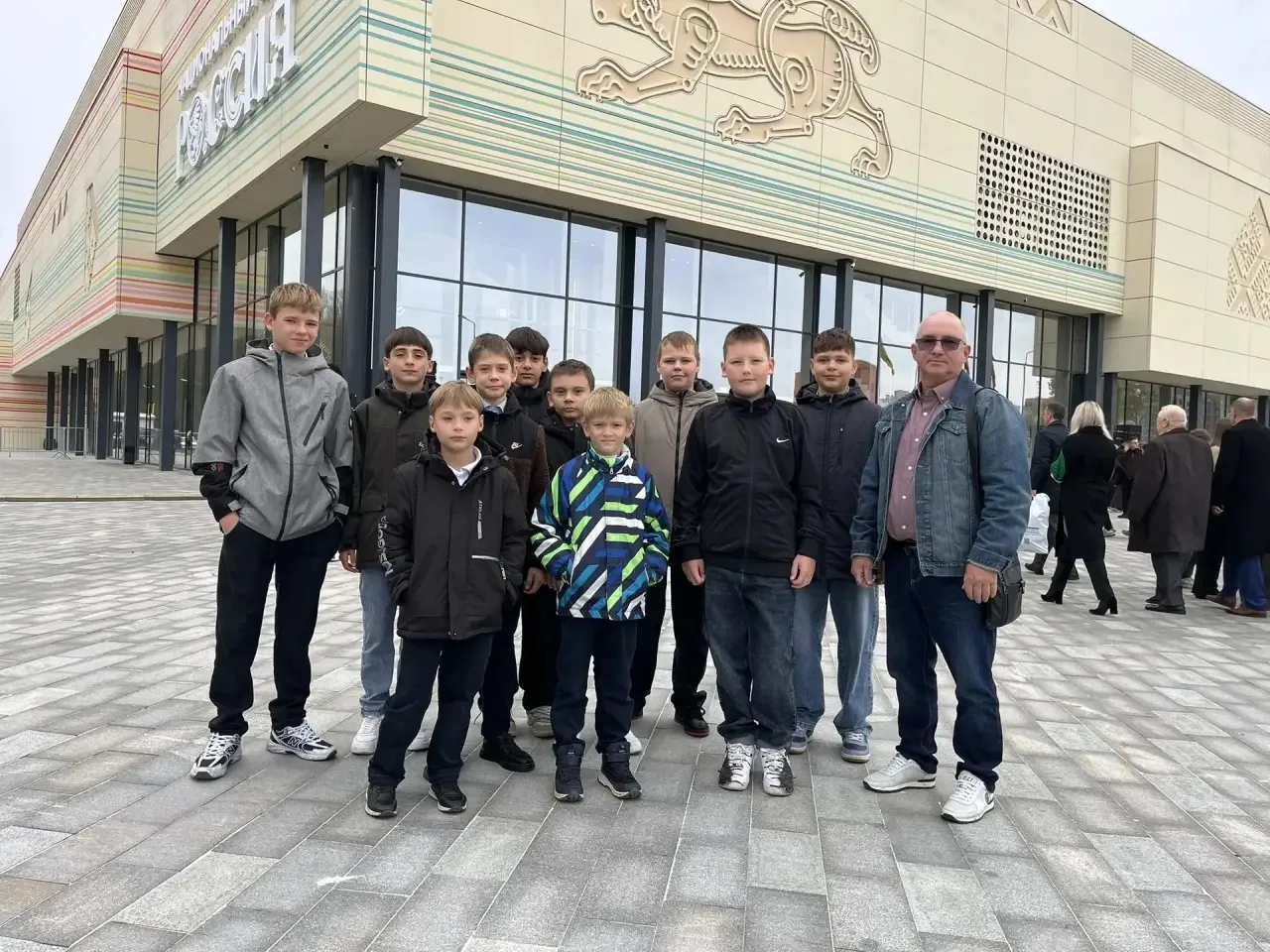 💥 Тренерский состав и воспитанники спортивной школы «Александр Невский» посетили откры...
