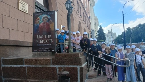 🛑В музее искуств ребята посетили картинную галерею!