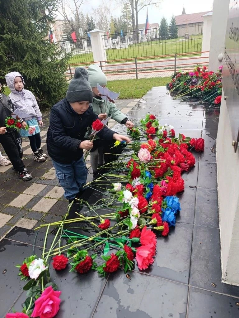 В детском объединении «Ступени к школе» состоялось  мероприятие посвященное, Дню Победы...