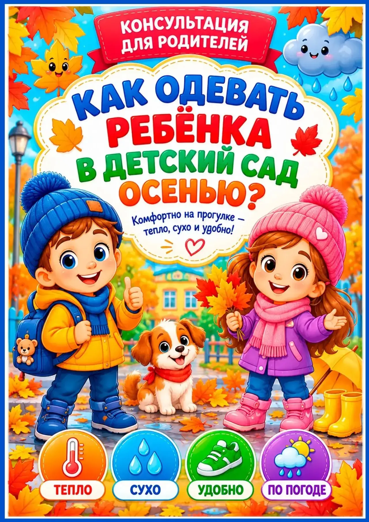 Для вас родители! 🍂