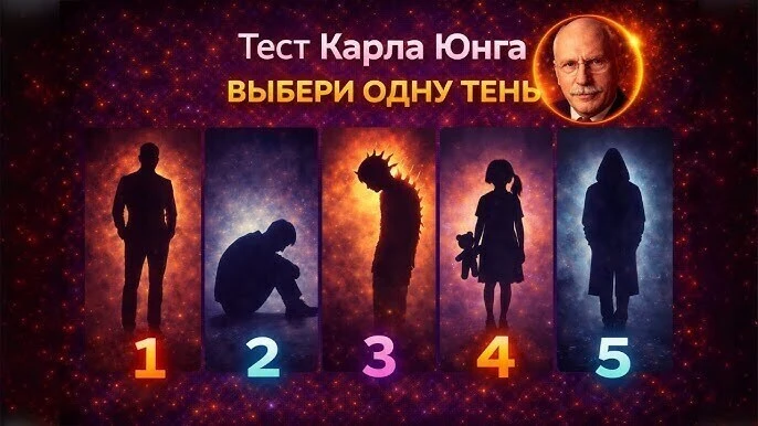 🌑 Встреча с тенью: глубокий психологический тест 🧠✨