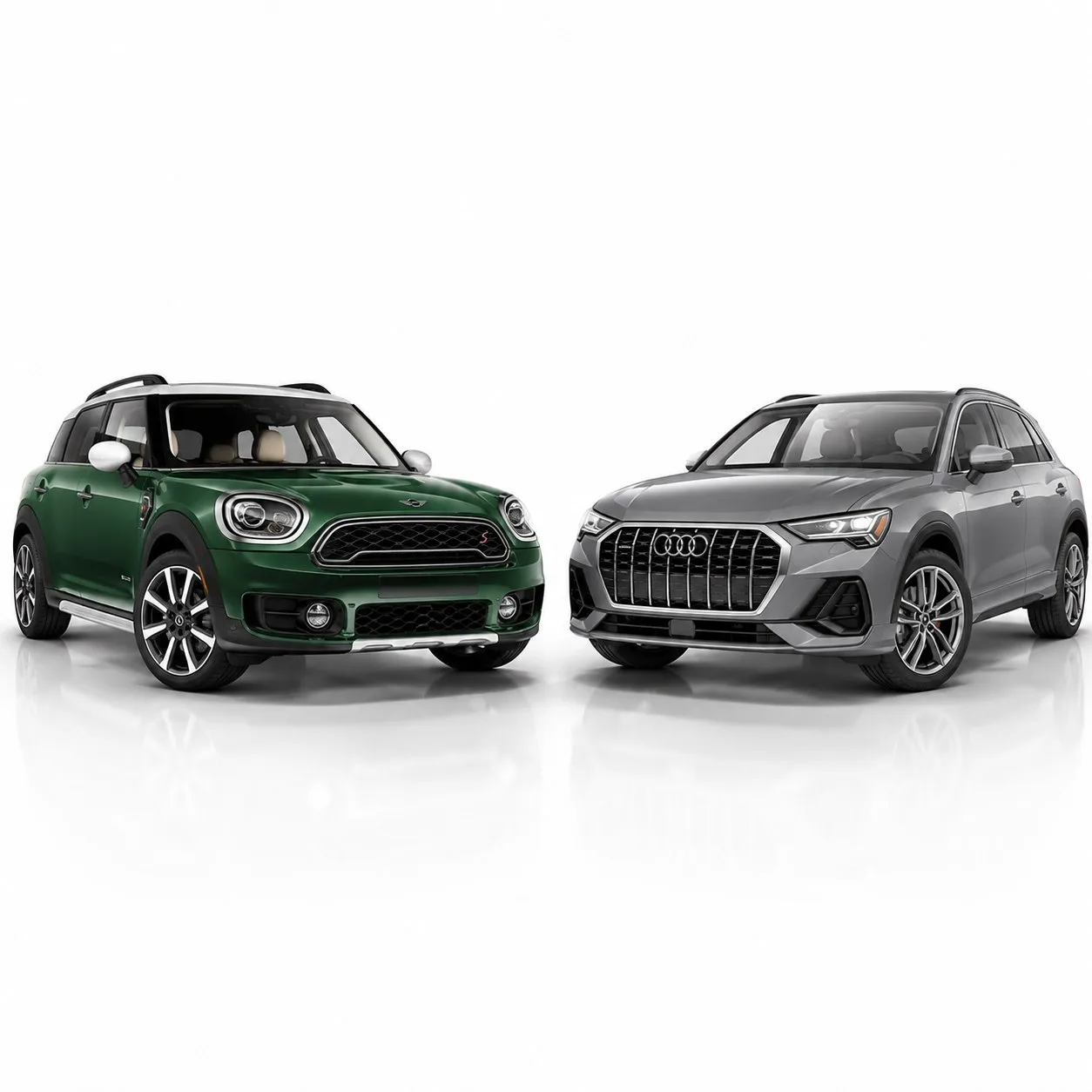 ⚡️ БИТВА СТИЛЬНЫХ КРОССОВЕРОВ: MINI COUNTRYMAN vs AUDI Q3