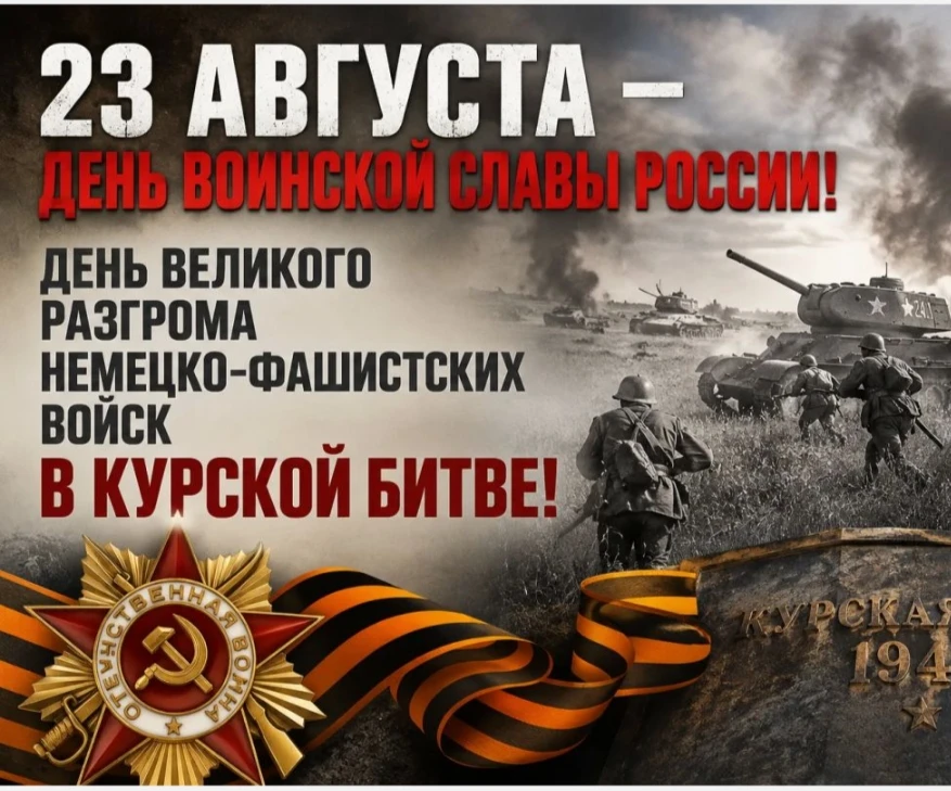 23 августа в России отмечают День воинской славы — в честь разгрома советскими войсками...