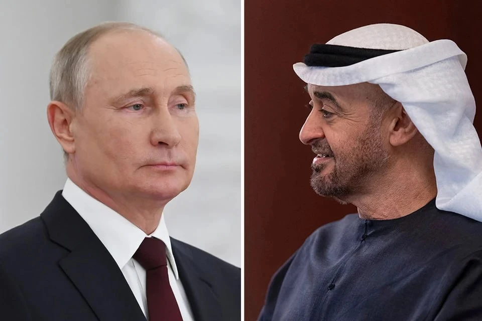 ⚡️Путин поговорил по телефону с президентом ОАЭ Мухаммедом бен Заидом Аль Нахайяном — Кремль.

Они о