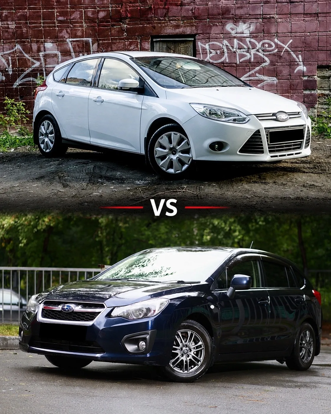 SUBARU IMPREZA ПРОТИВ FORD FOCUS — ЧТО ВЫБРАТЬ?