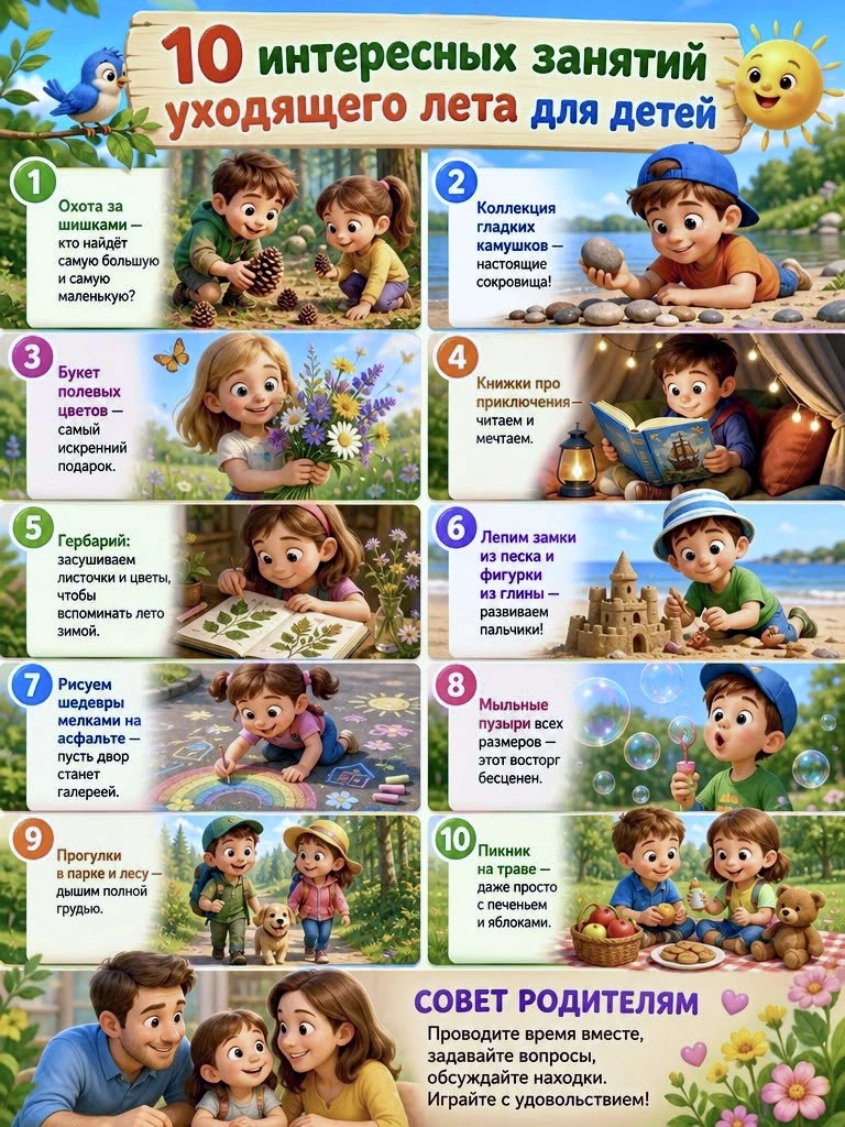 ☀️ Лето уходит, но мы ещё успеем!