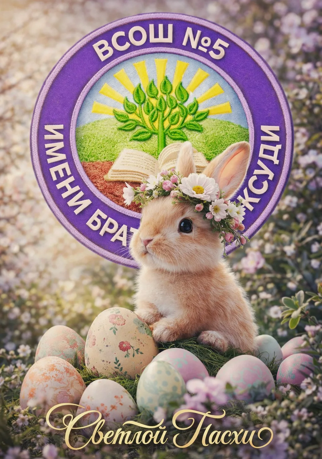 🌷Дорогие ученики, уважаемые родители, дорогие учителя и все верующие!  Сердечно поздравляем вас с ве