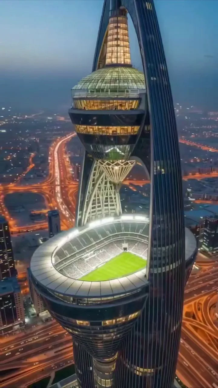 Саудовская Аравия планирует возвести к ЧМ‑2034 стадион NEOM Stadium — он разместится на...