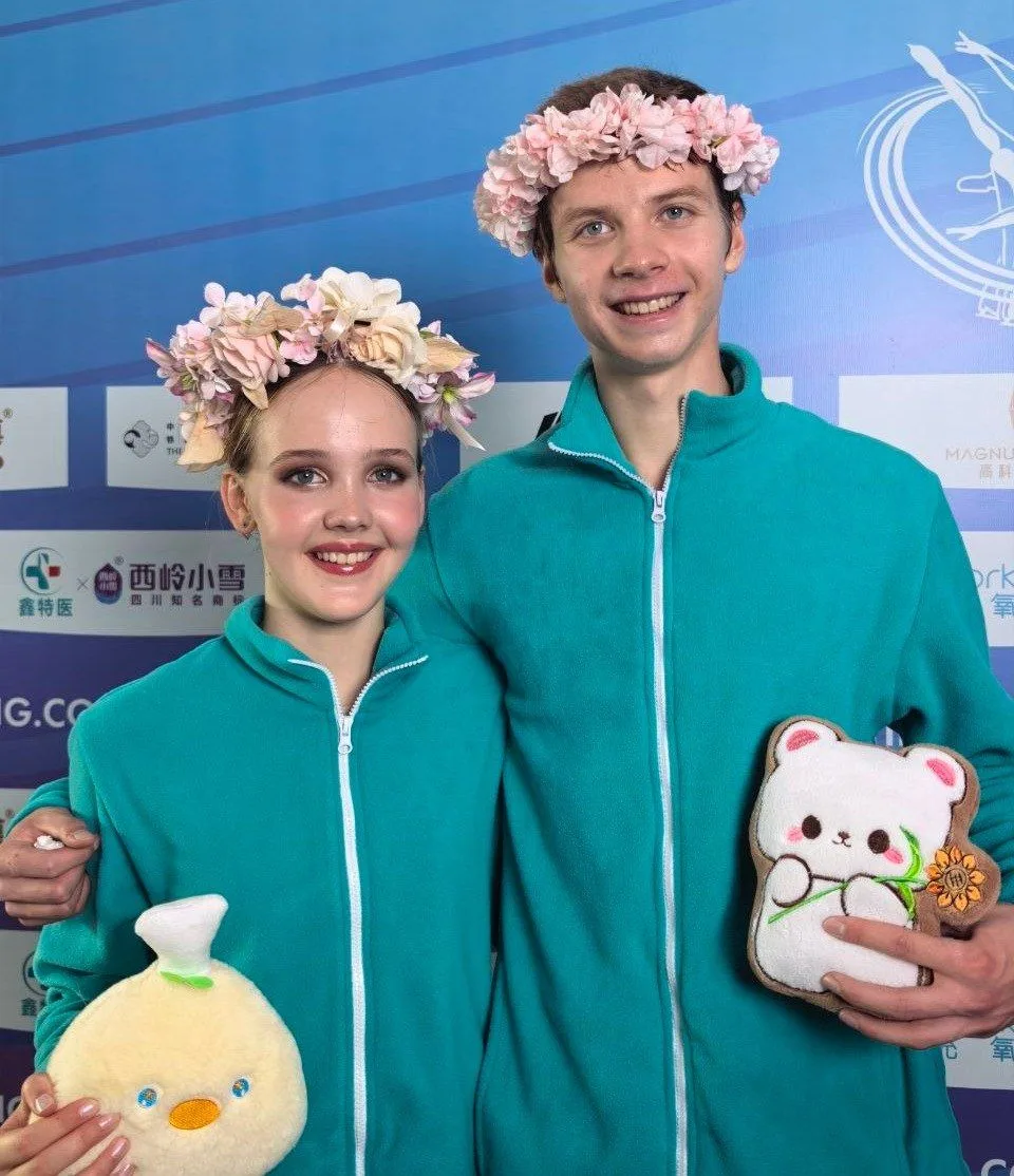 ⛸ Воспитанники спортивной школы «Одинцово» Мария Фефелова и Артём Валов выиграли этап ю...