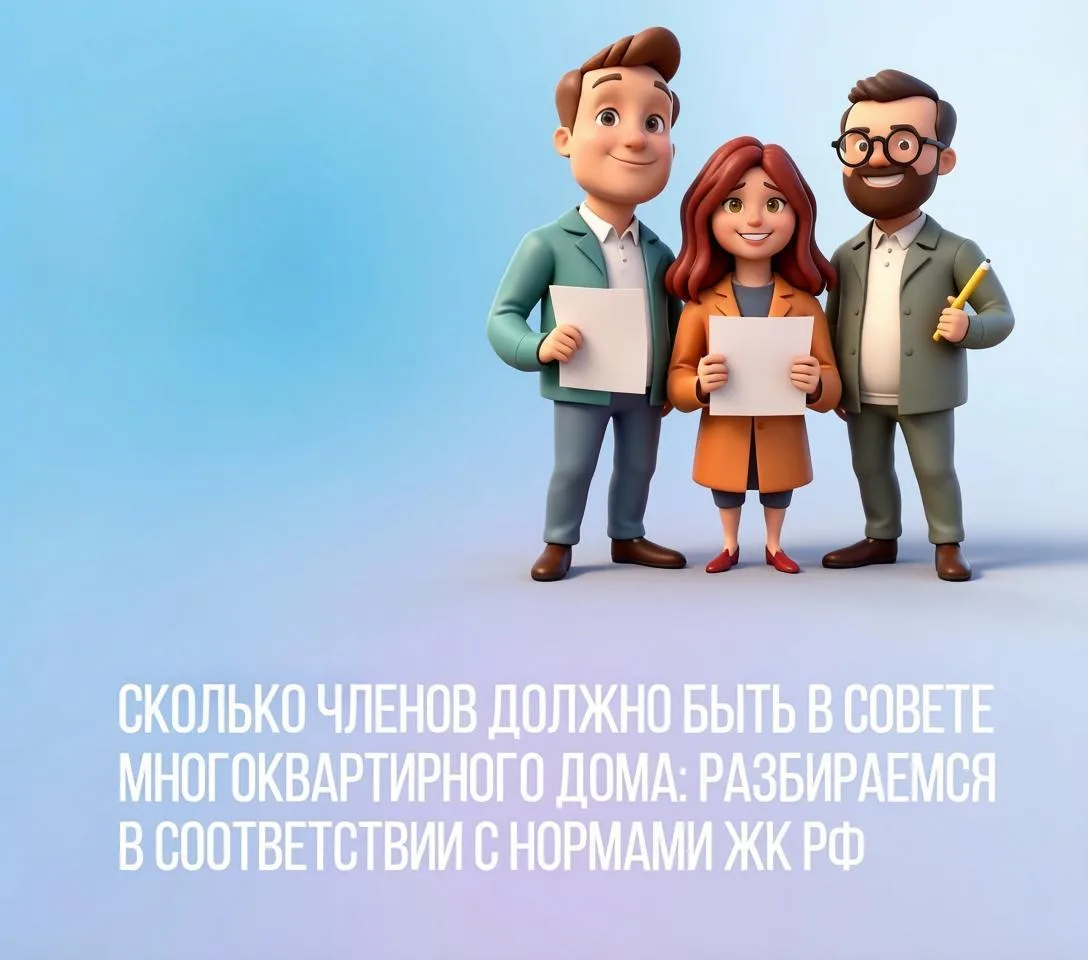 Сколько членов должно быть в совете многоквартирного дома: разбираем в соответствии с н...