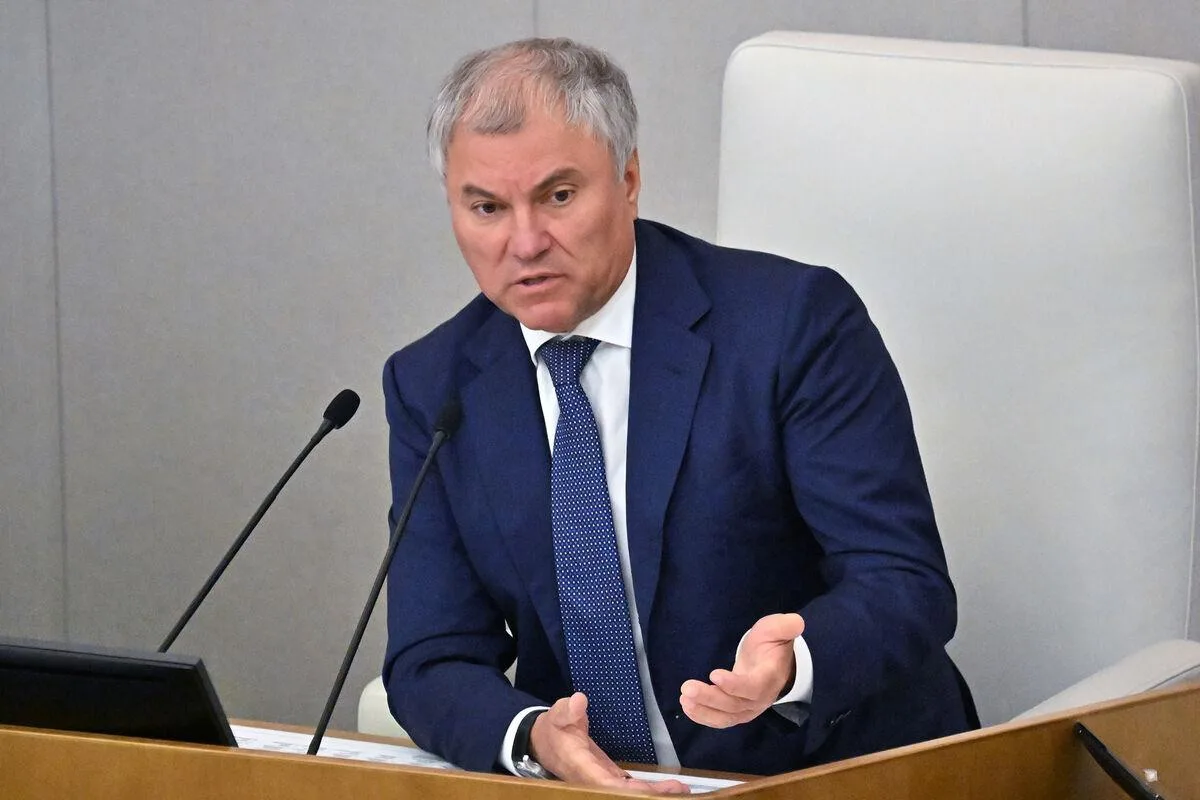 🇷🇺 Фракция 'Единая Россия' выдвинула Володина на пост председателя Госдумы