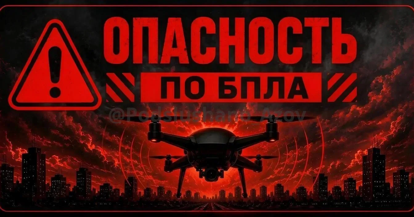Опасность по БПЛА! Ожидается большой налет! Следить за новостями!