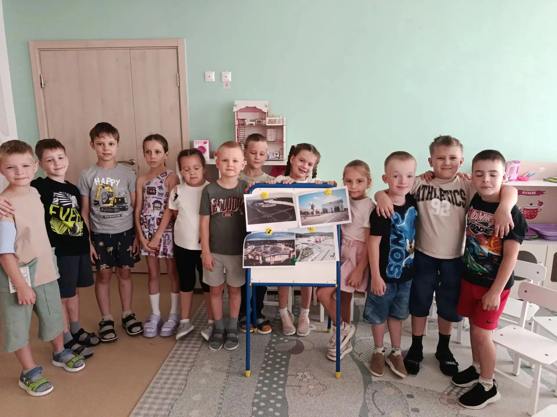 Воспитанники подготовительных к школе групп в рамках реализации программы "Юный кемеров...