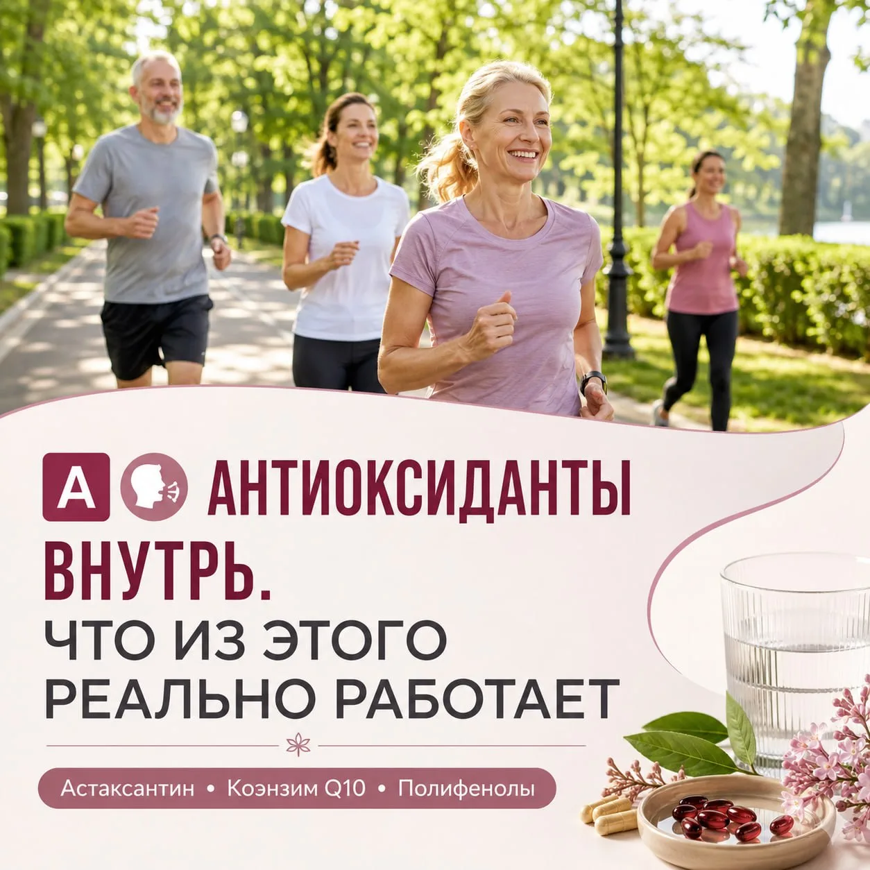 🅰️ АНТИОКСИДАНТЫ ВНУТРЬ. ЧТО ИЗ ЭТОГО РЕАЛЬНО РАБОТАЕТ