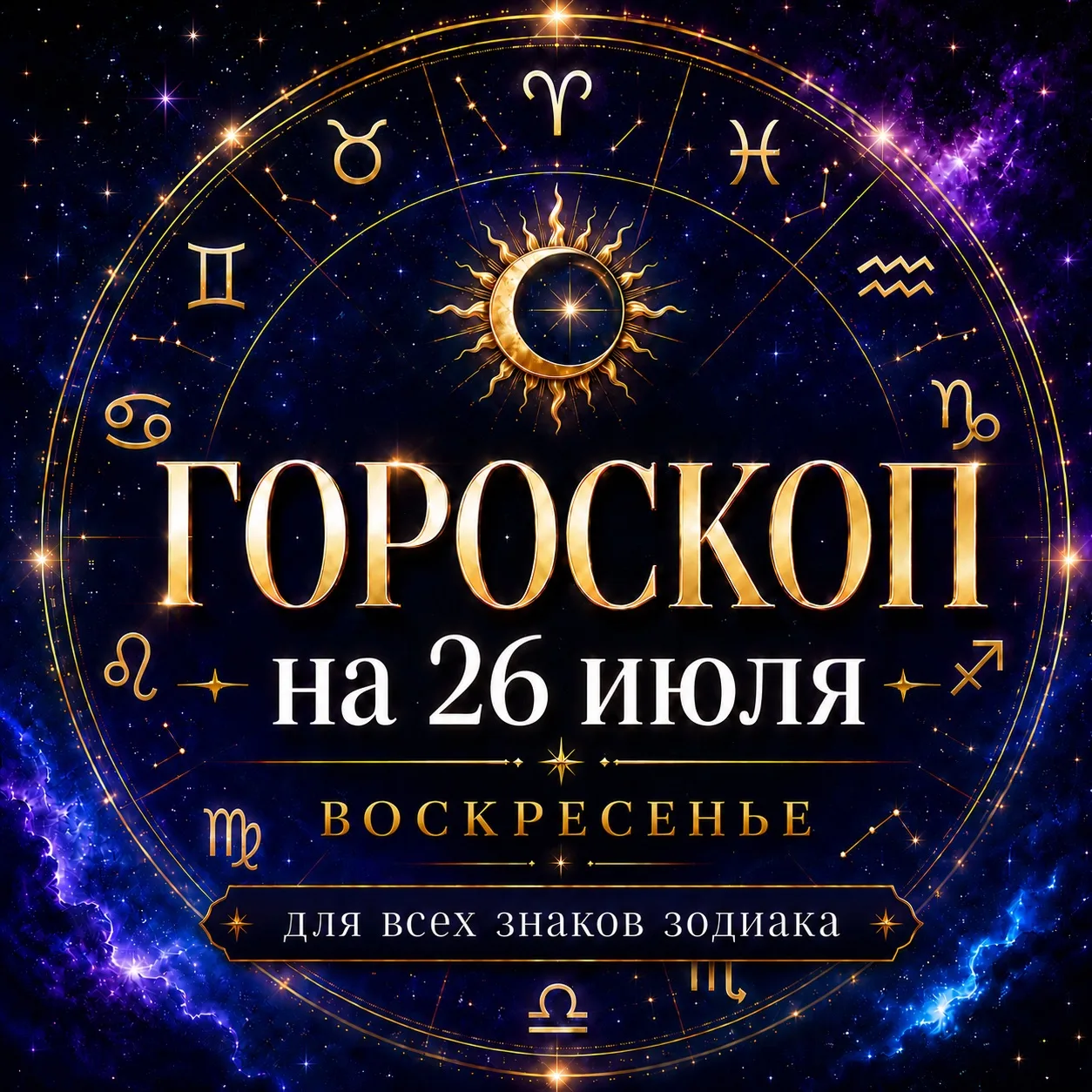 ⭐️Гороскоп на 26 июля, воскресенье

♈️ Овен
🗺 Смена маршрута может привести вас в место, которое да