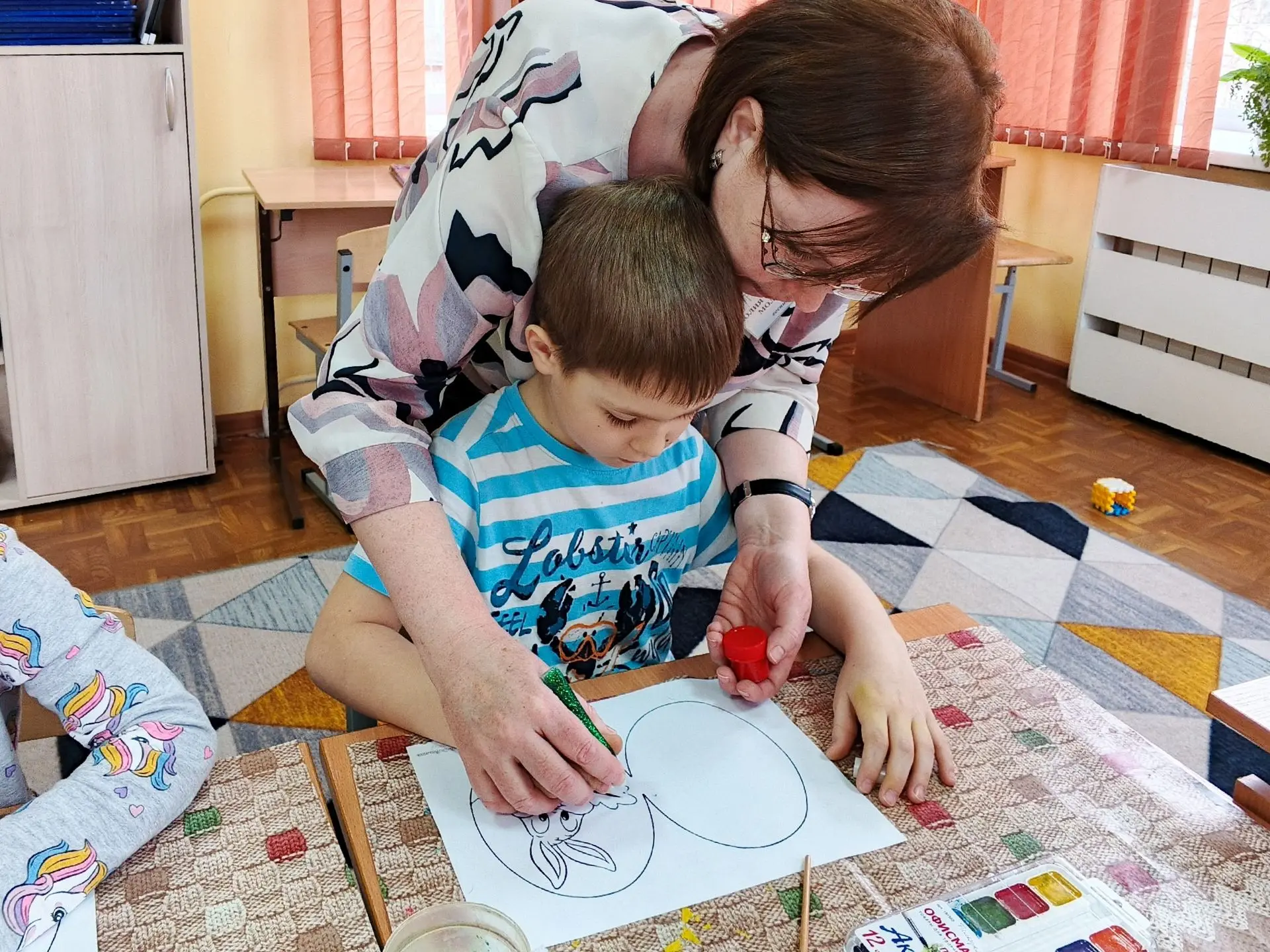 ✨Пасхальные узоры ⁣ 🏡Воспитанники Вяземского социально-реабилитационного центра для несовершеннолетн