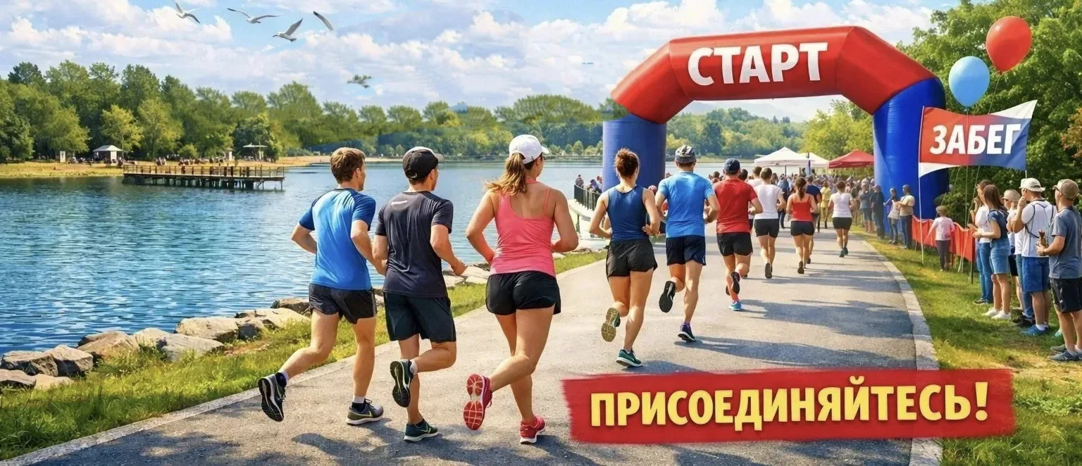 Напоминаем, что каждую субботу на Городском озере проходят забеги!

В эту субботу:
1  августа  2026 