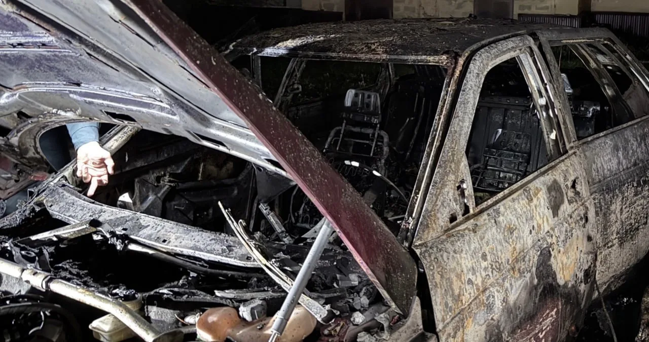 В Саранске при пожаре погиб владелец автомобиля