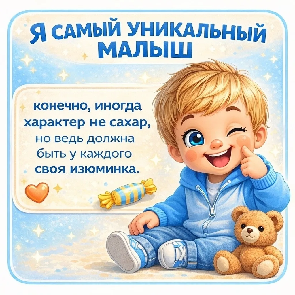 👶🏻 Каждый ребёнок — это целая Вселенная!