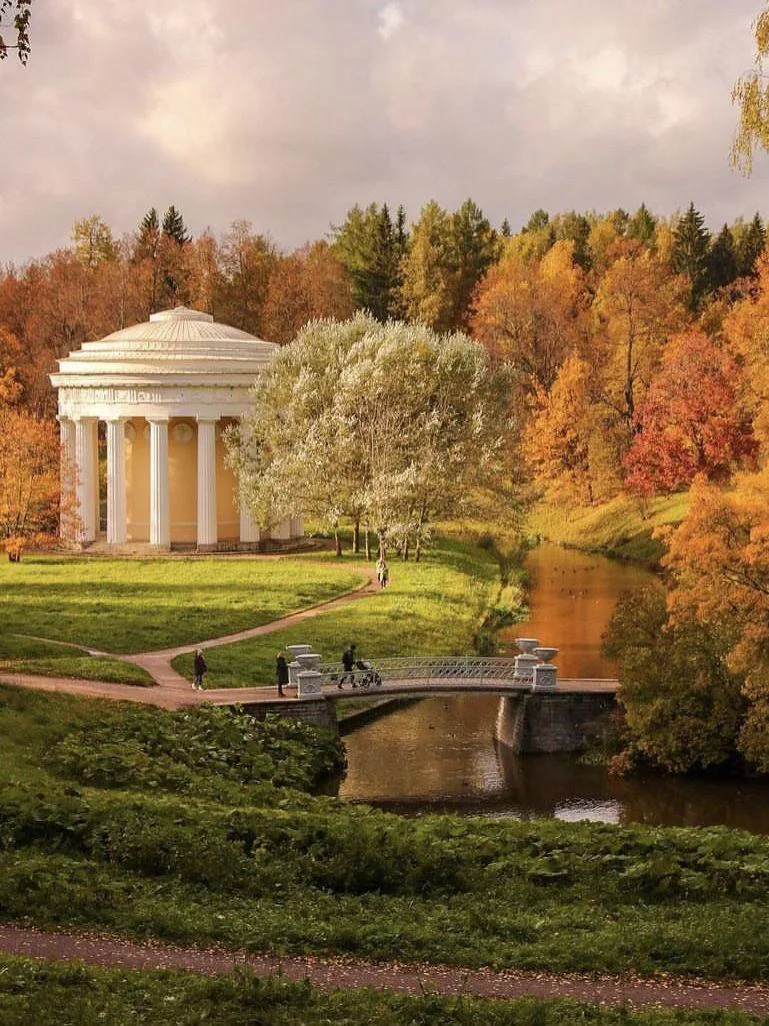 🍂Золотая осень в Павловском парке