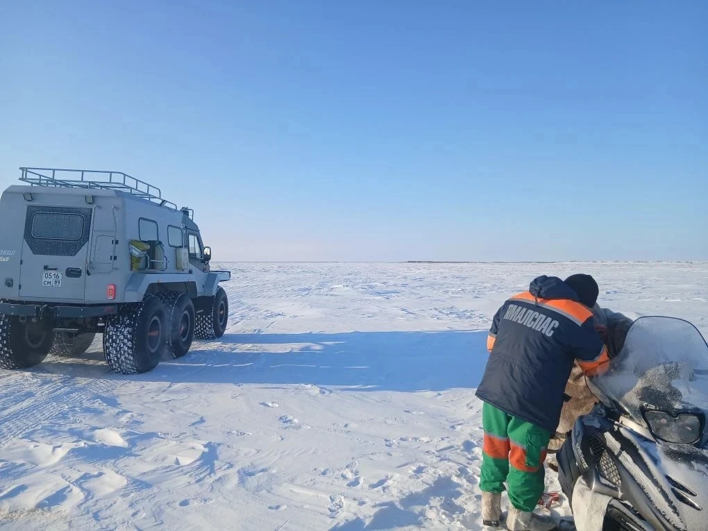 Сегодня утром в поисково-спасательный отряд «Ямалспас» поступило сообщение, что в Ямальском районе, 