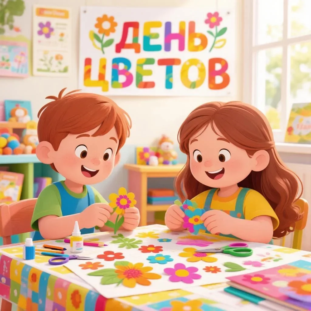 🌼5 мая в нашем саду был "День цветов"🌸
