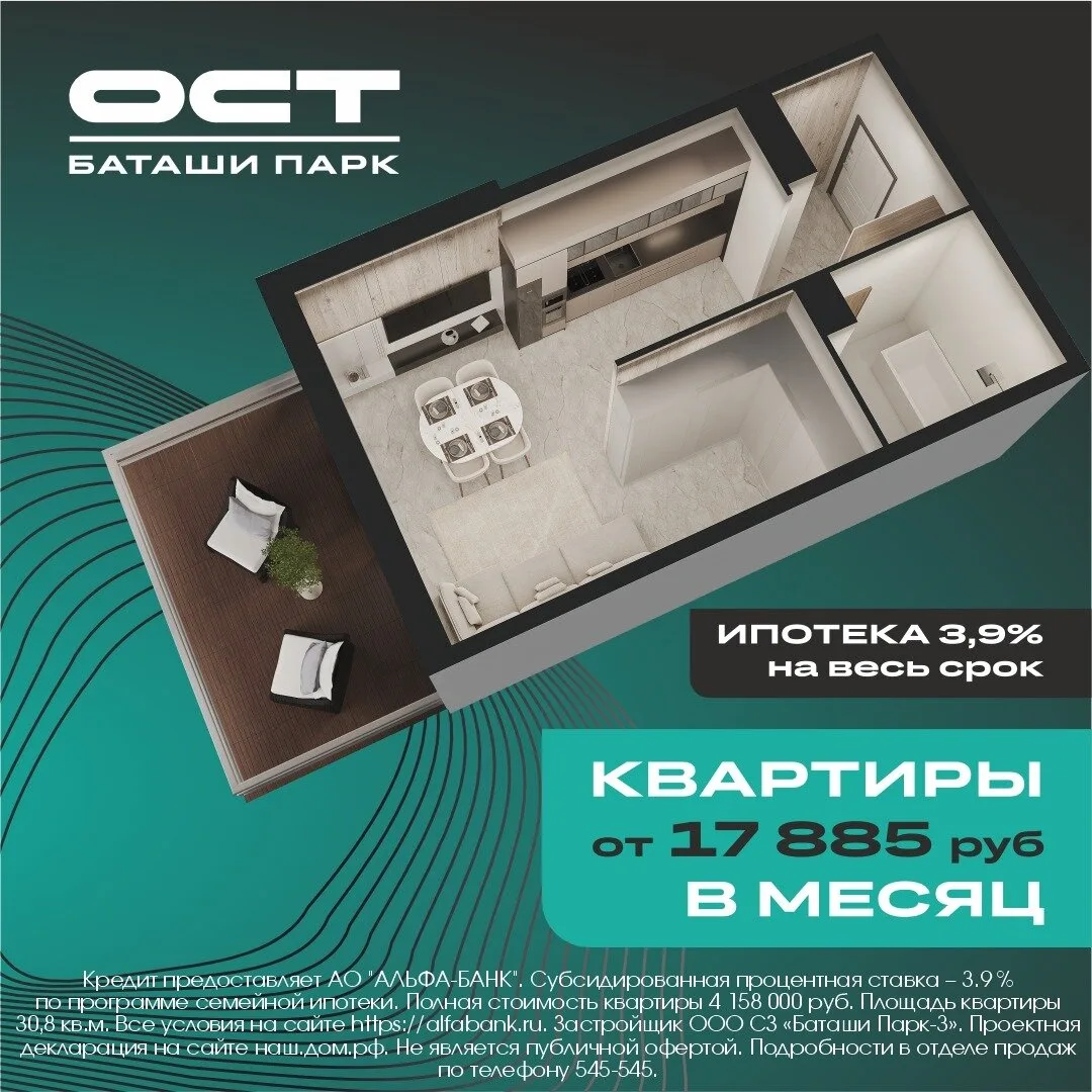 Новый современный жилой комплекс Баташи Парк!