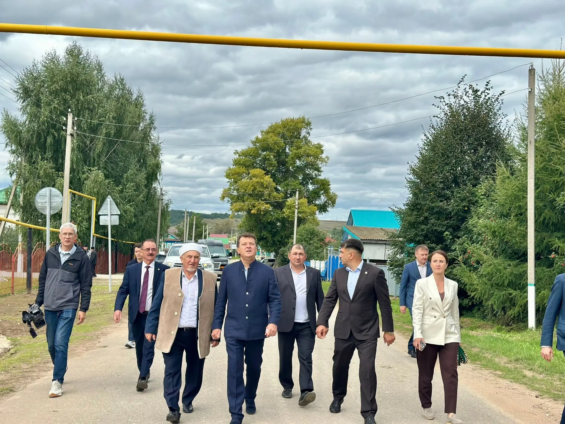 📌 После турнира Кубка Мухаметшина глава Кукморского района Сергей Димитриев совместно ...