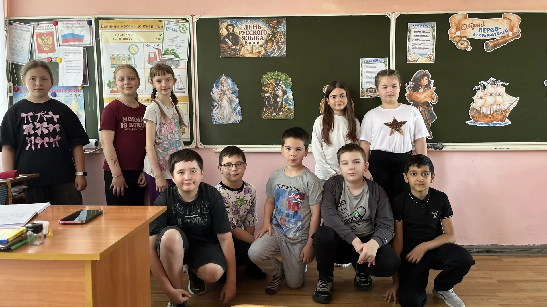 🎉 Яркие события в пришкольном лагере «Солнечный»: Пушкин, русский язык и экология! 🎉