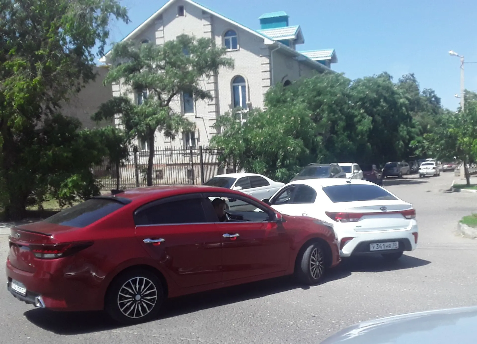 ДТП на набережной приволжского затона