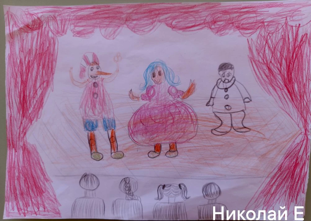 #СценаНаХолсте 
#Движениепервых 
#ДеньАртиста
Наши юные художники поздравляют артистов! 
В России 17