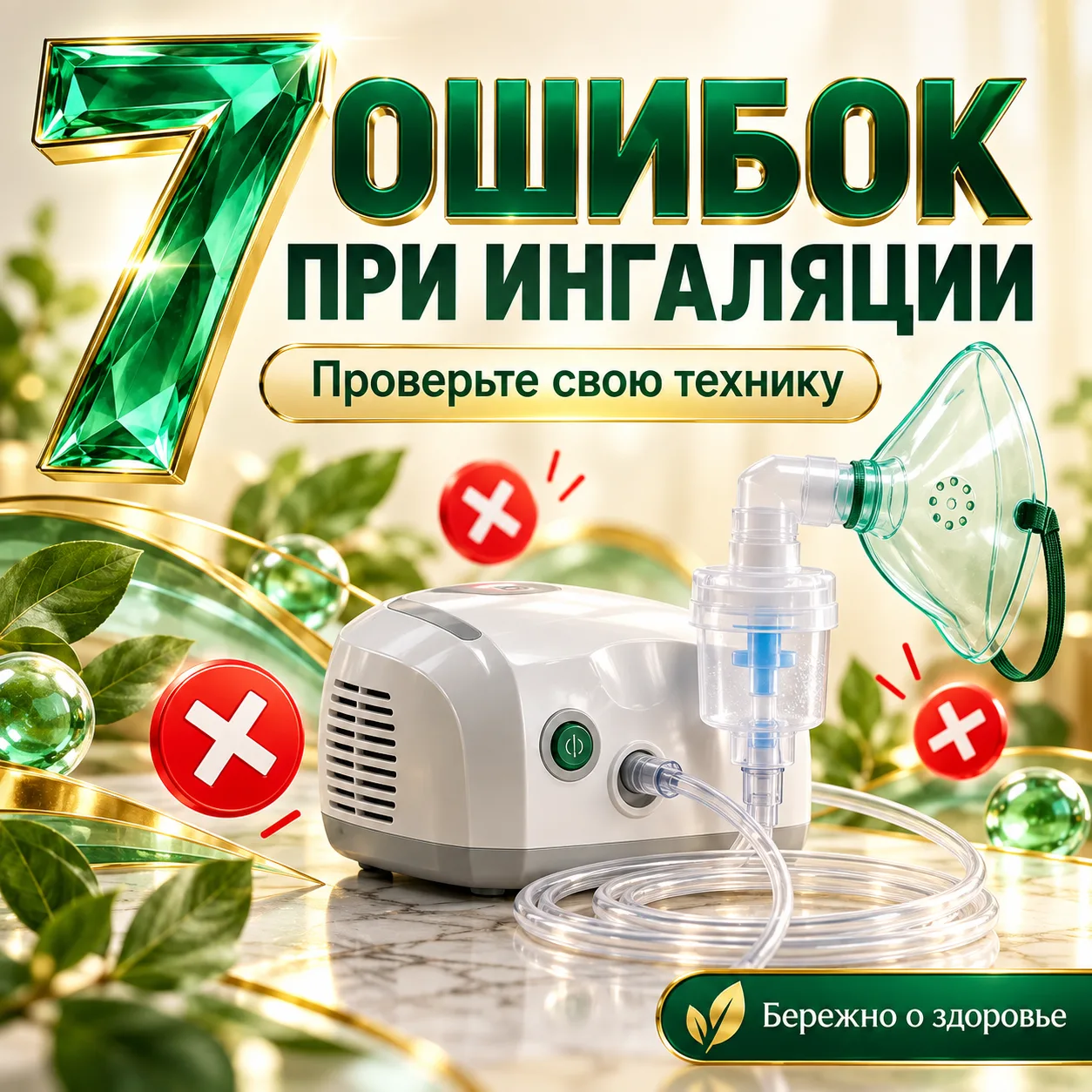 🌬 ИНГАЛЯЦИЯ ИДЁТ, А ЛЕКАРСТВО ОСТАЁТСЯ НА ЛИЦЕ: 7 ОШИБОК ПРИ ИСПОЛЬЗОВАНИИ НЕБУЛАЙЗЕРА