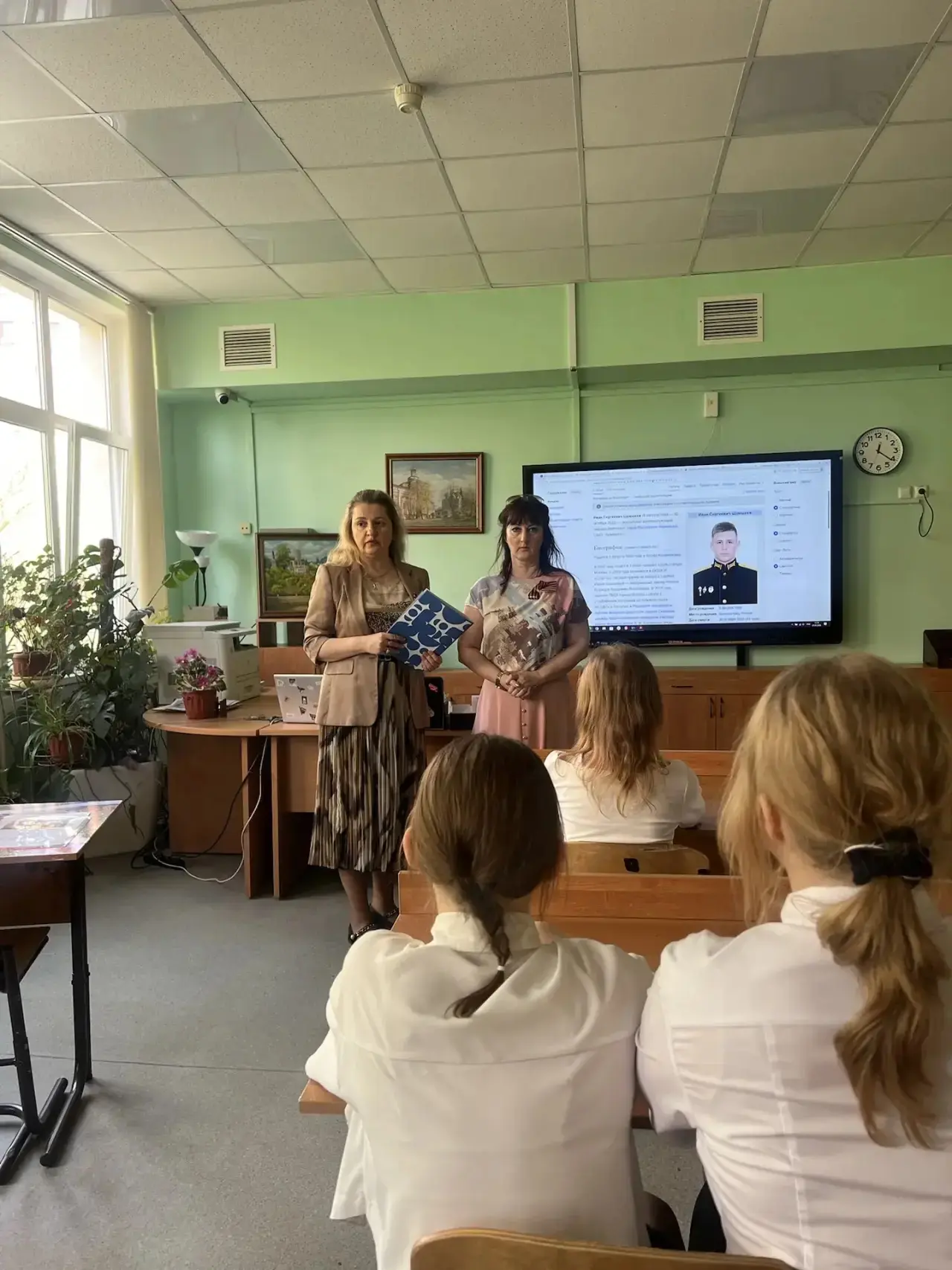 🕊️ Память поколений: 5-е и 6-е классы о главном празднике   Сегодня также прошел объединенный классн
