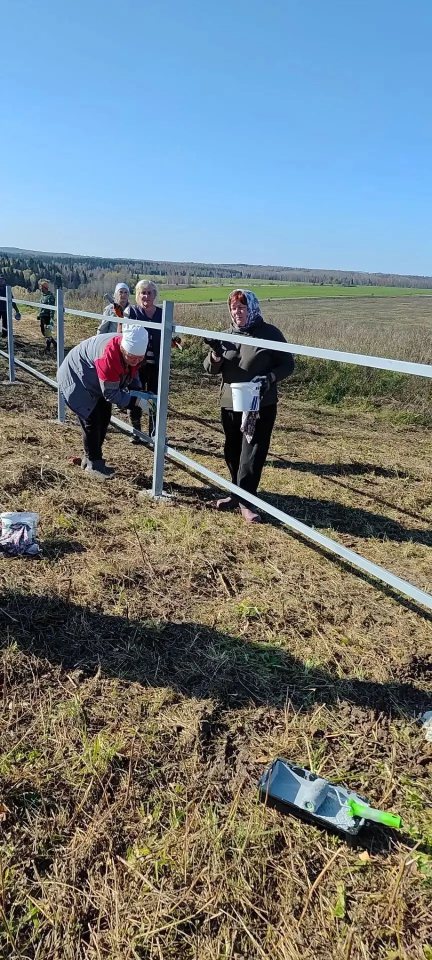 ✅В районе продолжается благоустройство сёл и деревень по программе поддержки местных ин...
