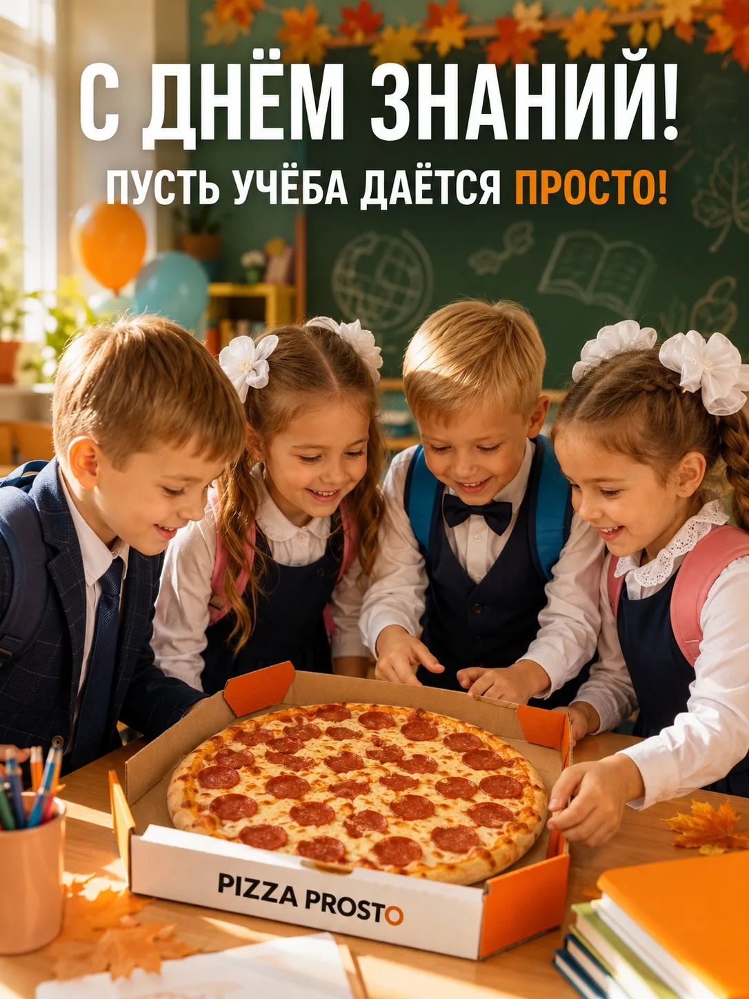 🍕📚 С Днём знаний!