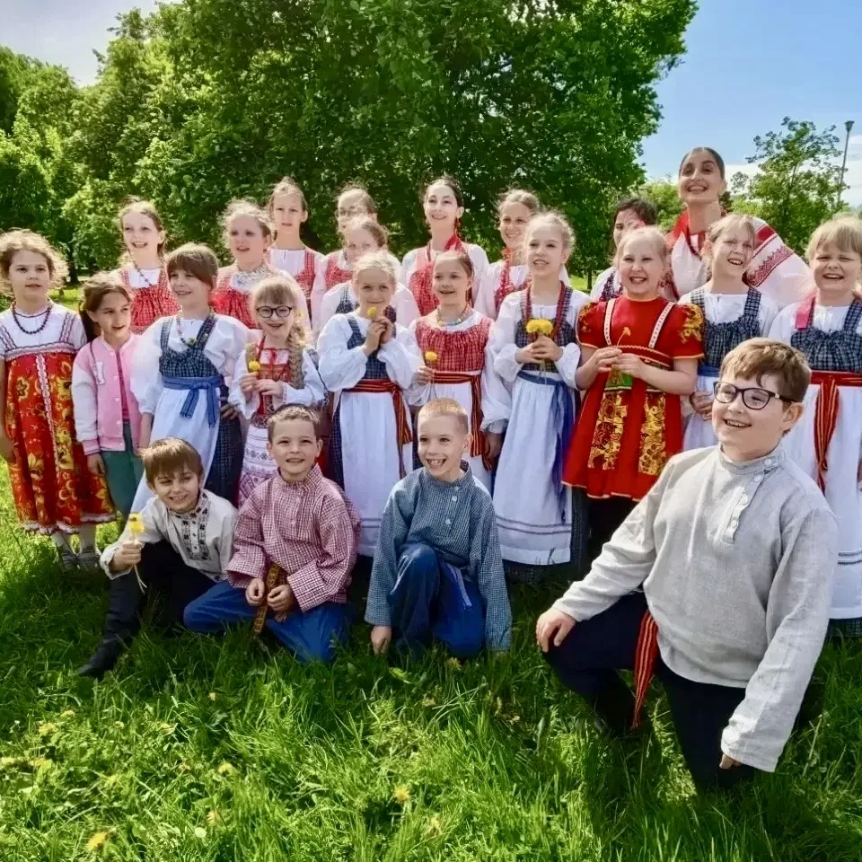 Наши юные фольклористы стали участниками открытого городского фестиваля фольклорных анс...