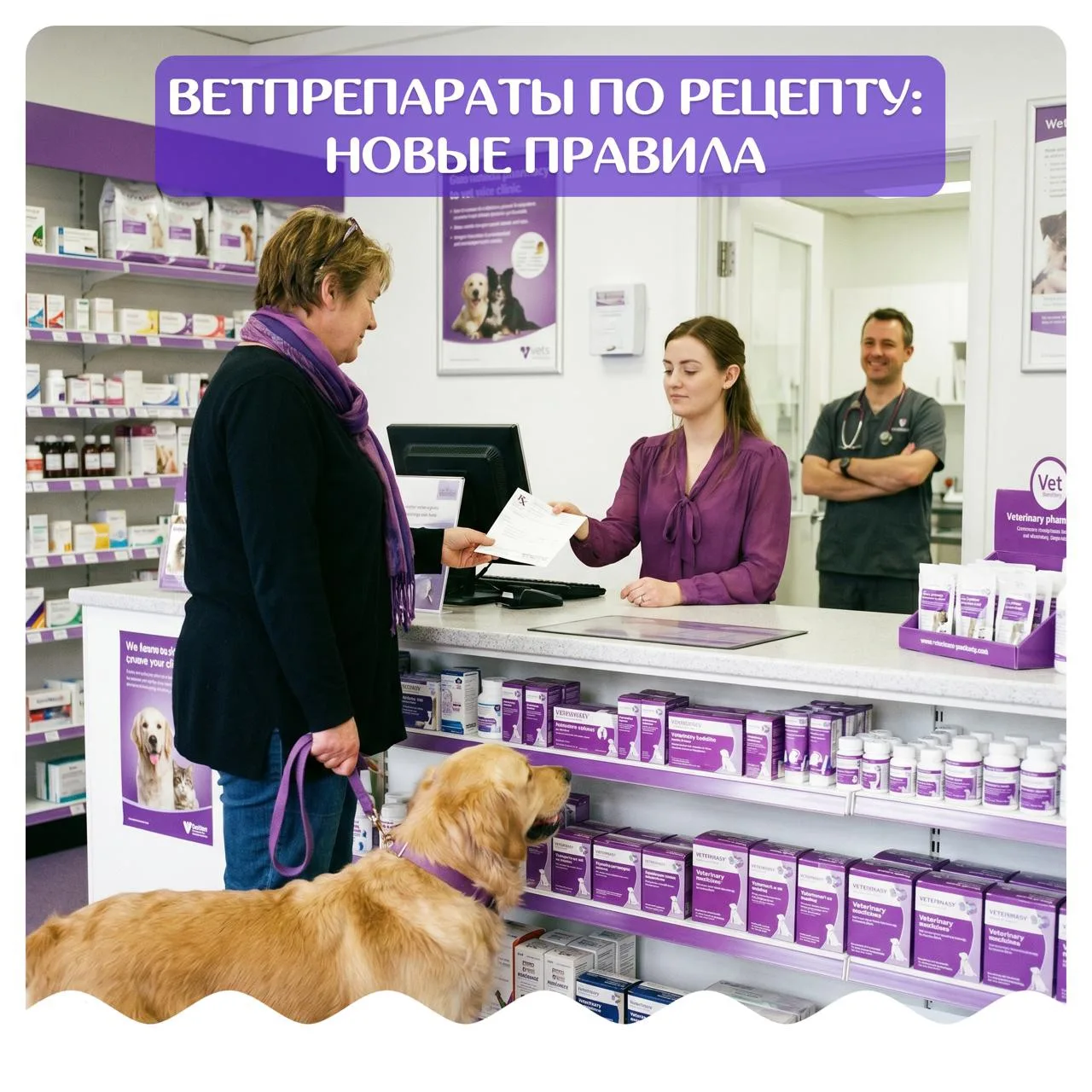 Ветпрепараты по рецепту: новые правила