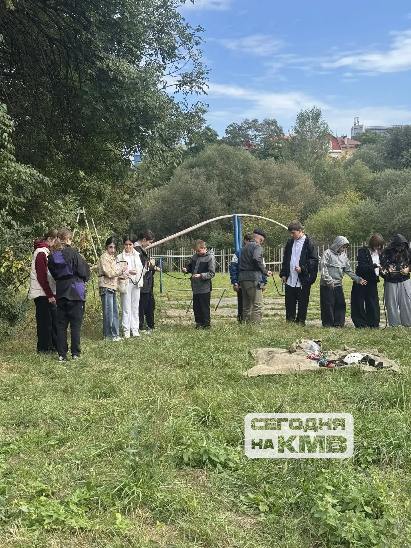 🏕️ В Кисловодске открылся школьный туристический клуб имени Василия Битарова, который ...