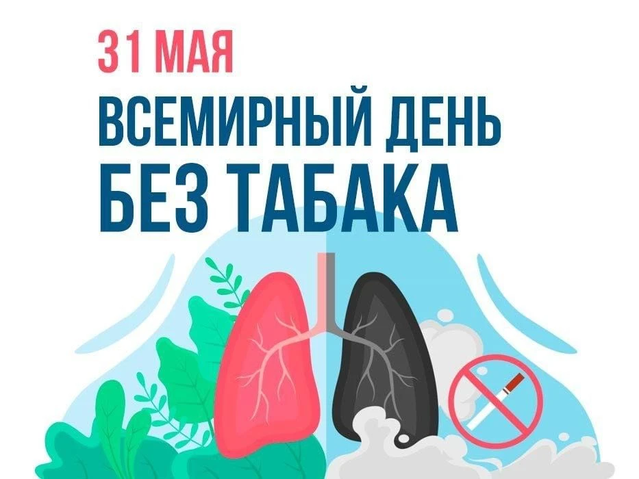 🚭 Сегодня — Всемирный день без табака.
