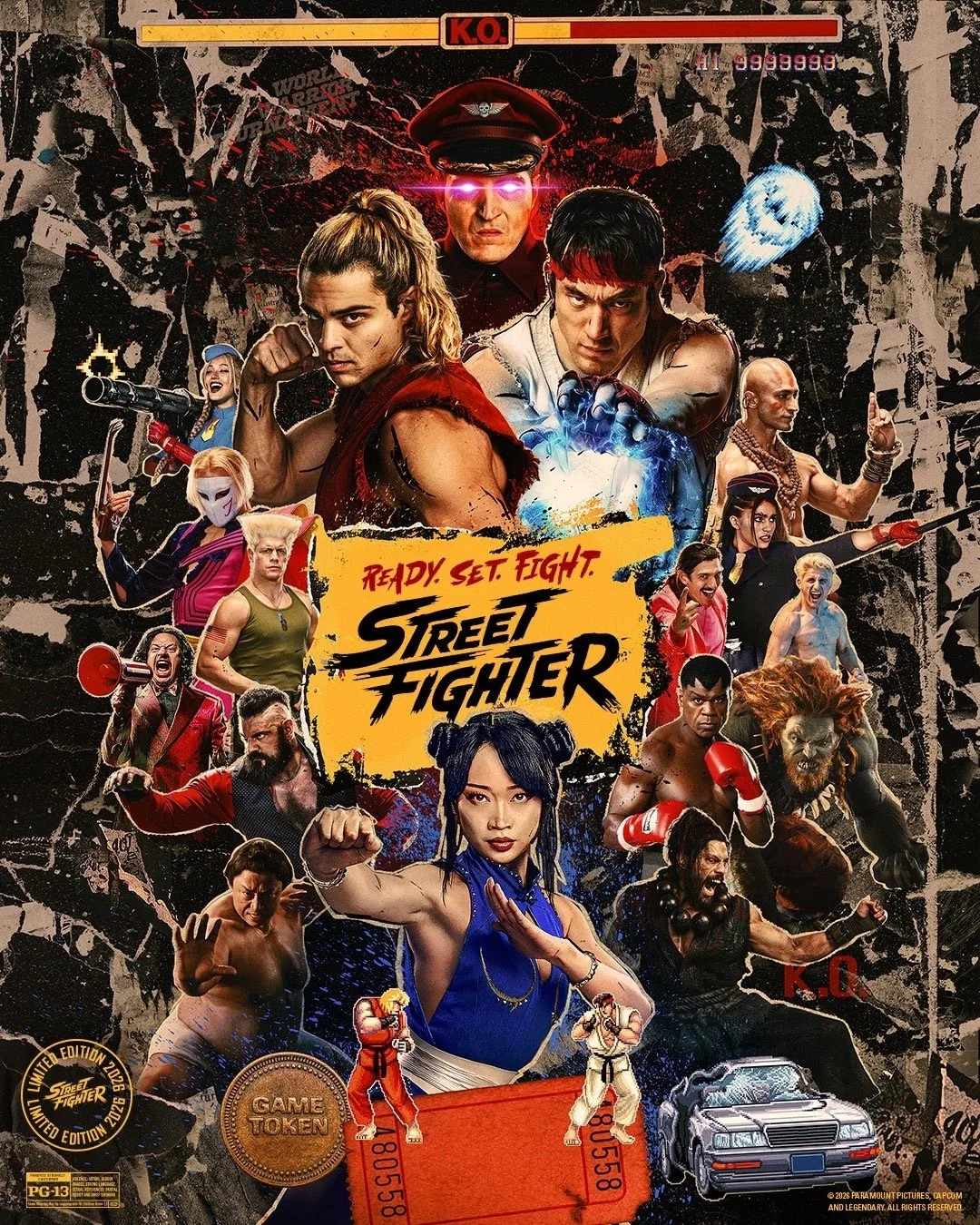 😍 Появился новый постер к фильму Street Fighter, премьера которого состоится в кинотеа...