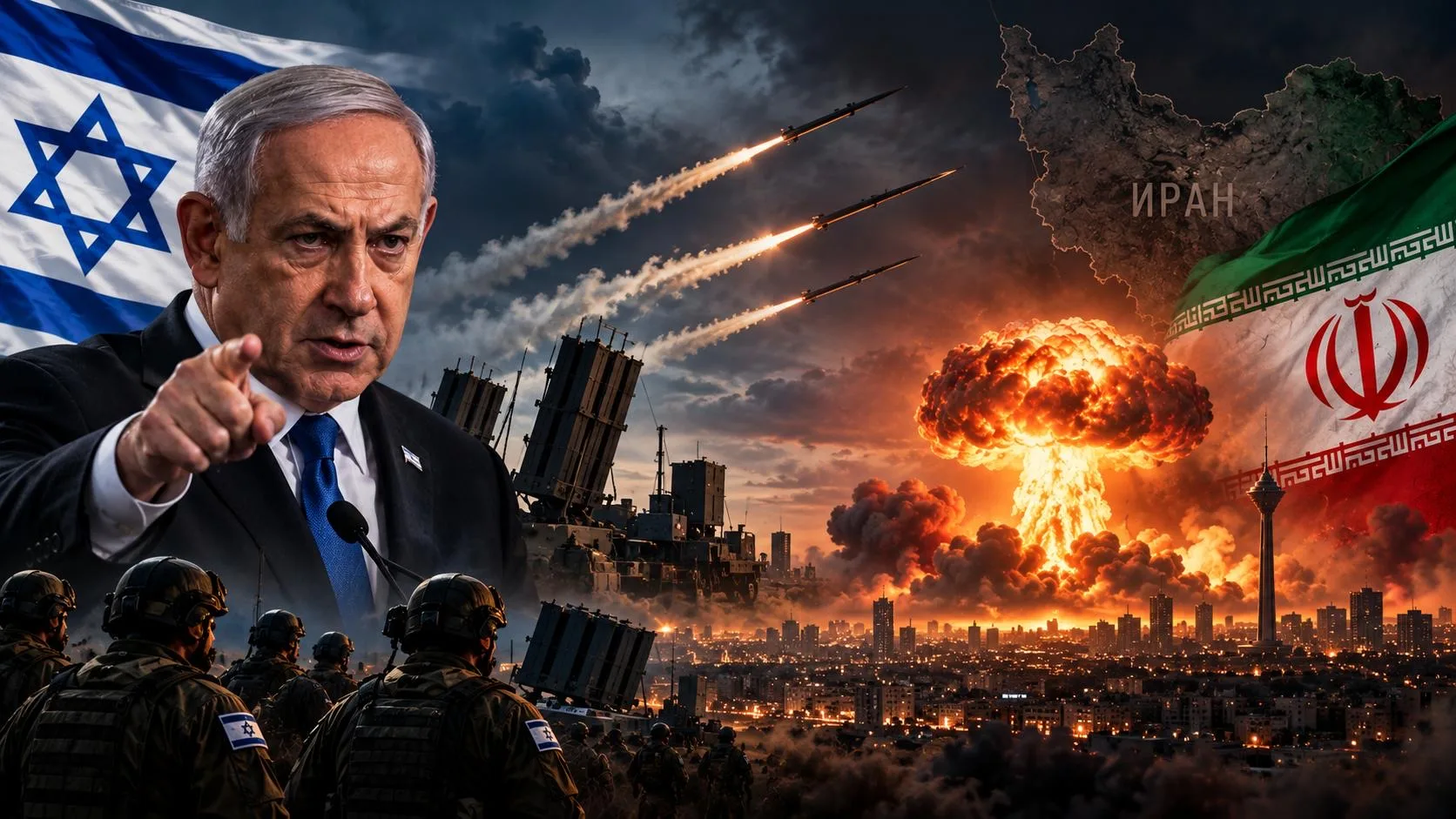 🇮🇱🇮🇷 Новость: если Иран атакует Израиль, Тегеран получит невообразимые удары — Нета...