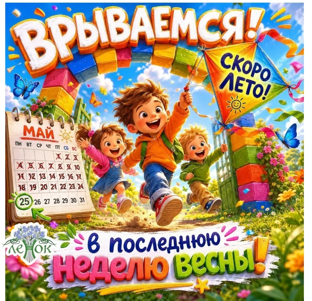 🌸Весна прощается, уходит незаметно,