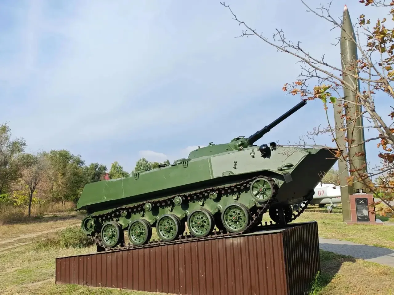 БМД-1 снова в строю в Парке Победы