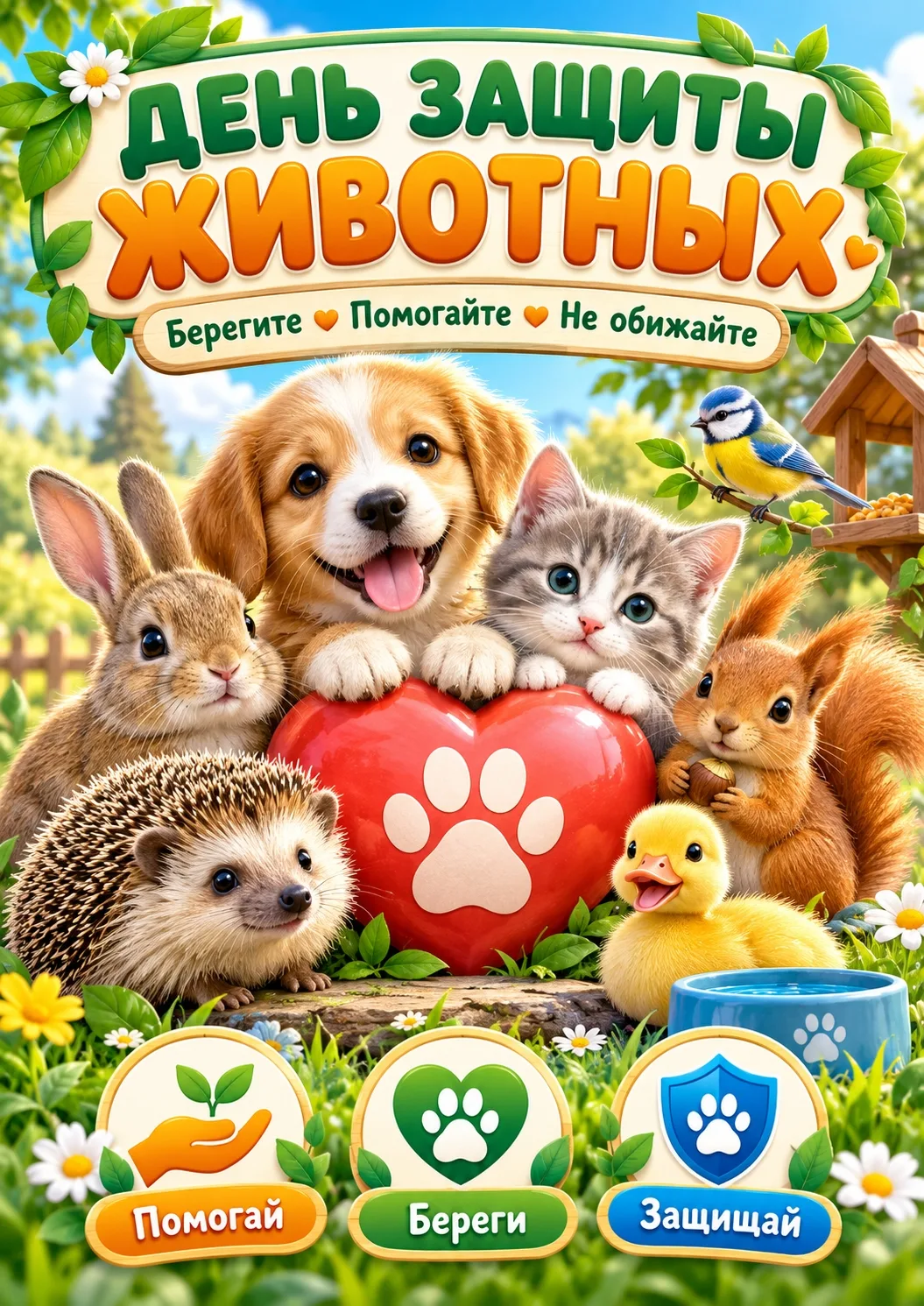 ДЕНЬ ЗАЩИТЫ ЖИВОТНЫХ 🐾