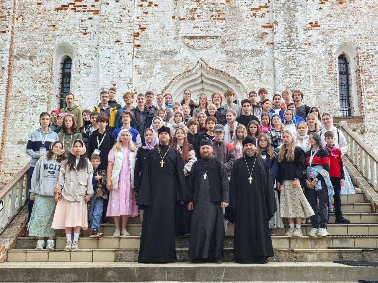 ⛪️В июле наша приходская молодежь приняла участие в молодежном слете Одинцовской епархи...